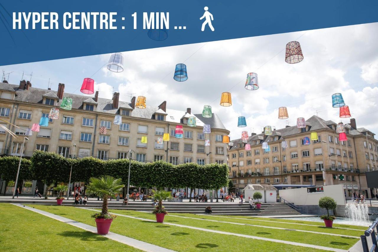 Downtown Cocoon - Centre Ville - Wifi - Netflix Amiens Exteriér fotografie